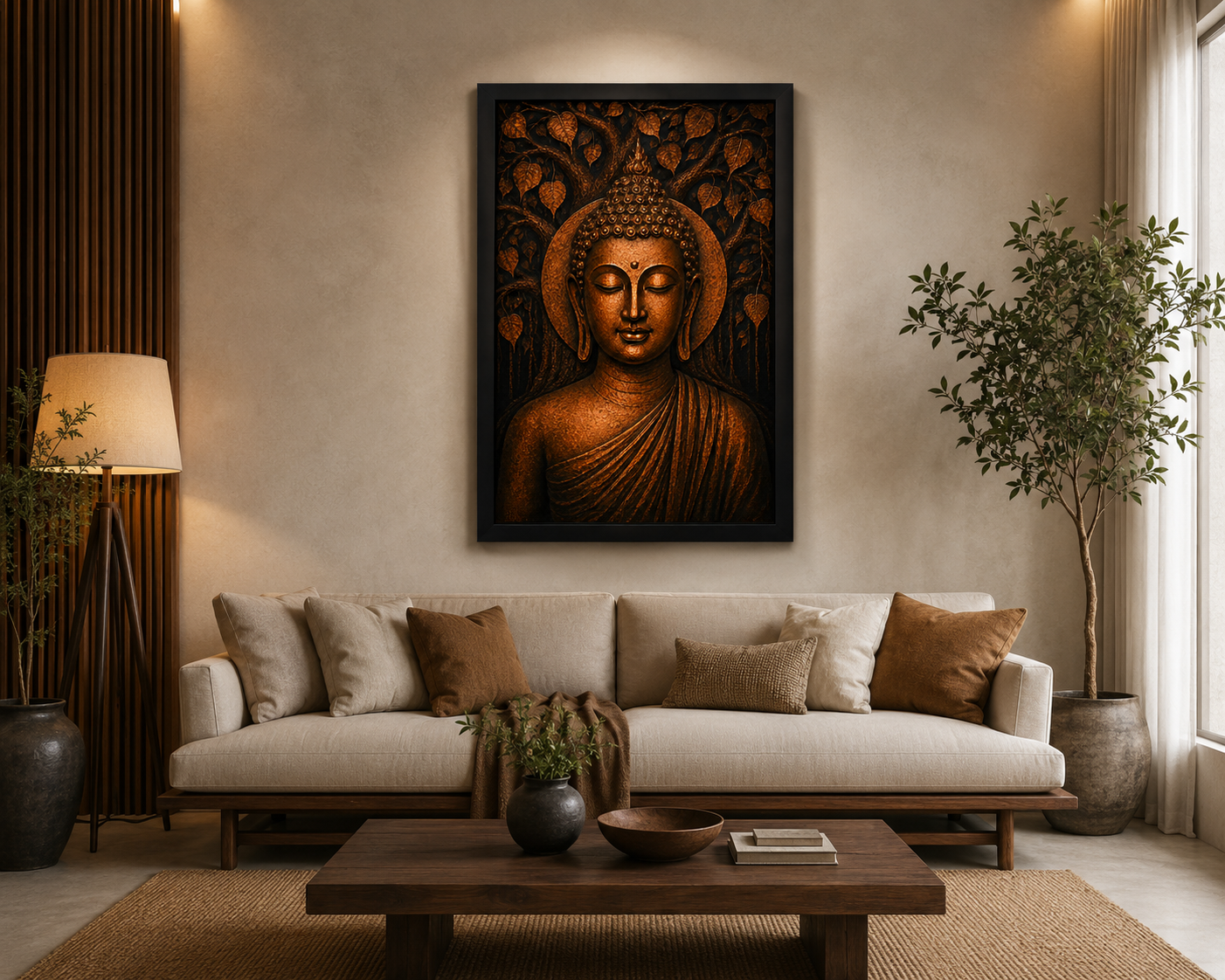 Buddha copper Digital Painting 1