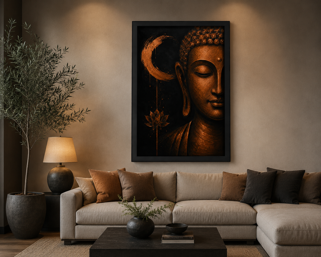 Buddha copper Digital Painting 3